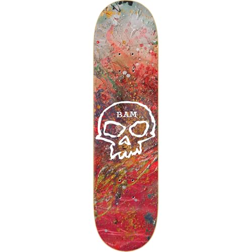 Amazon.com : Zero Skateboard Deck Bam Margera Single Skull