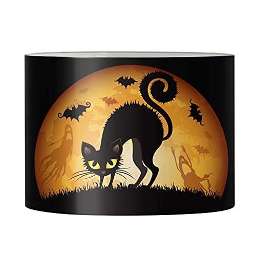 Biyejit Sombrillas de lámpara de mesa de noche con marco de metal, lámparas de escritorio universales para dormitorio, sala de estar