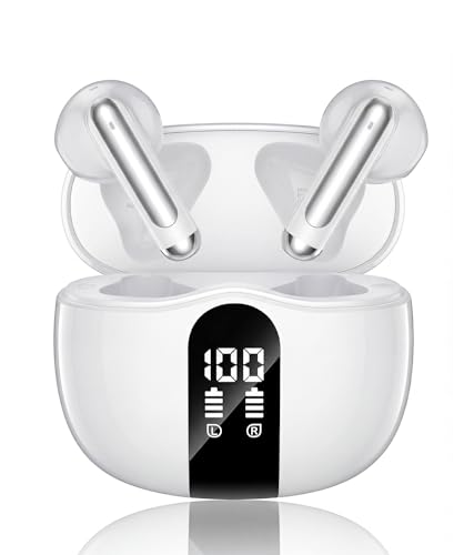 Wireless Earbuds, 2026 Bluetooth 5.4 Headphones Bass Stereo...