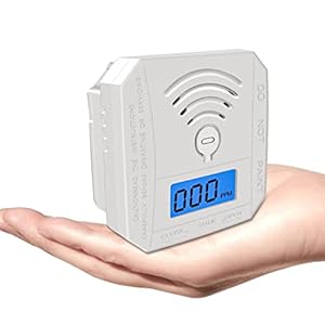 Mini Carbon Monoxide Detector,CO Monoxide Alarm Detector with Digital Display and Sound Alarm For Home,Office,Comply…