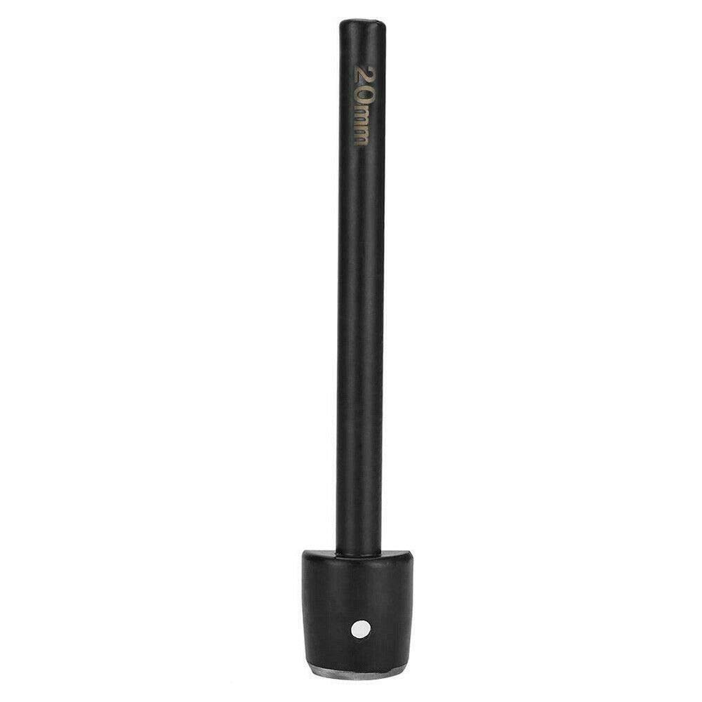 Leather Hole Punch, Leather Craft Half Round Cutter Punch Strap Tools Belt Wallet End 20mm