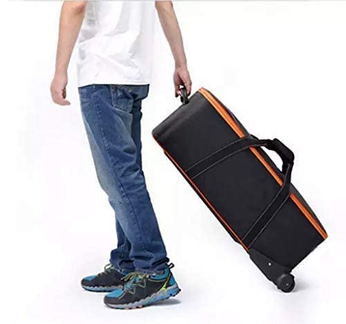 Image of VTS Waterproof Tripod Monopod Heavy Duty and Video DSLR Camera Trolley Bag for Complete KIT for Lens Accessories (Black)