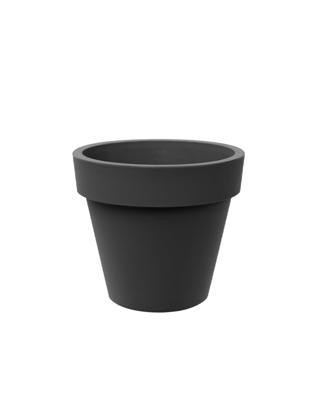 Pot rond Standard One 50 anthracite contre le manque de place des racines