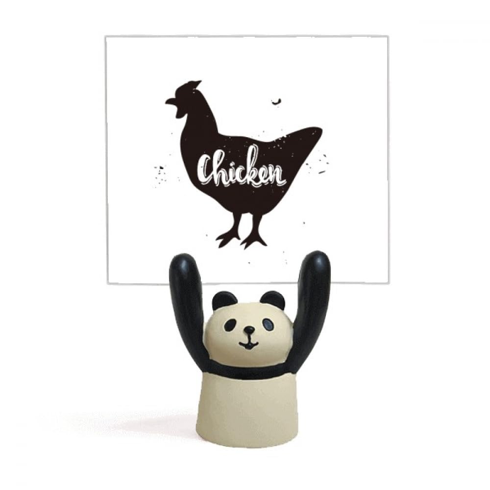Poule support de mémo panda en cadeau original pour collègue