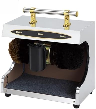 Limpador elétrico de sapatos com sola brilhante para botas polido...