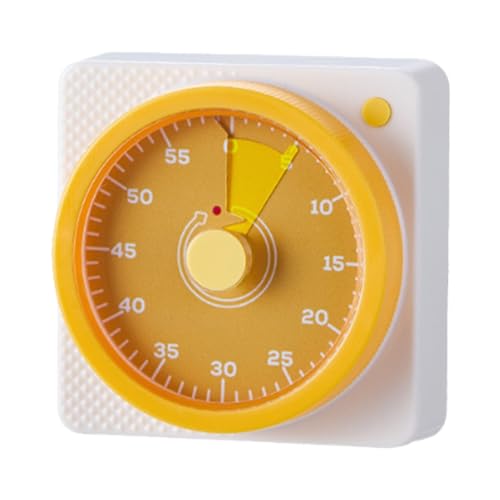 Temporizador de cocina – Cuenta regresiva magnética, esfera visual de minutos, contador compacto, reloj digital, pantalla clara para cocina, cepillado, ducha, escuela, casa, escuela