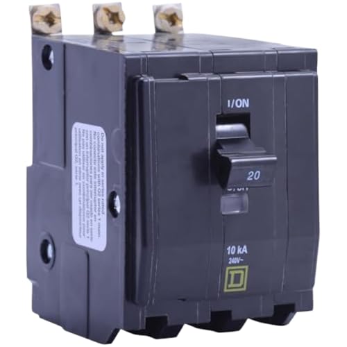 Disjoncteur tripolaire QO320CP Square D 20 A protection circuit tableau électrique