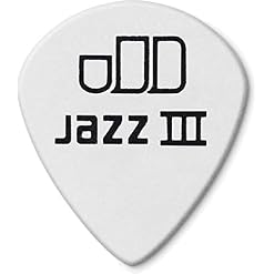 Dunlop 478 TORTEX White JAZZ III Picks (12-Pack) 1.14 mm - Les Beatles, Paul McCartney, John Lennon, RIngo Starr, George Harrison Dunlop 478 TORTEX White JAZZ III Picks (12-Pack) 1.14 mm – Image 3