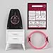SHI-UP Pilates Ring mit Workout Poster & Tasche - Fitnessgeräte für Zuhause - Widerstandsring Doppelgriff - Sportgeräte als Beckenboden Trainer und Oberschenkeltrainer - Workout Equipment