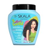 SKALA Hair Type 3ABC Mais Cachos - More Curls Eliminate Anti Frizz, For Curly Hair 2 in 1 Conditioning Treatment Cream and Cream To Comb - 35.2Oz
