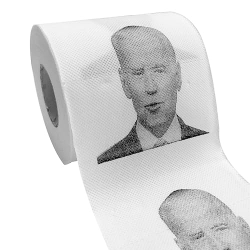 Joe Biden Toilet Paper RollFunny Political Humor Joke GiftGimmick Gifts for Republicans and Democrats