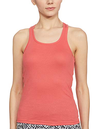 Image of Van Heusen Women Anti Bacterial Racerback Tank Top - 100% Super Combed Cotton - Colour Fresh, Moisture Wicking