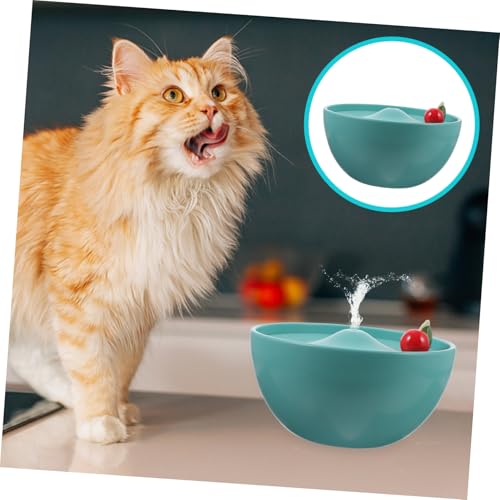 Fuente de Agua para Gatos Cerámica USB Totority Verde miniatura 2
