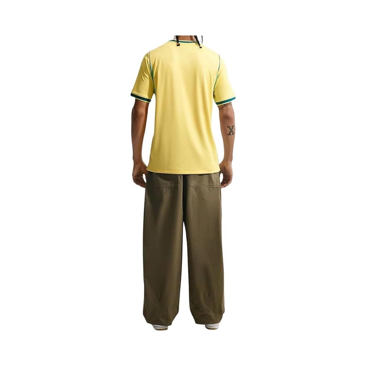 Nike Herren Brazil National Team Dri-fit Stadium Away T-Shirt (1er Pack)