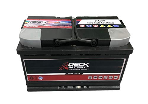 Batería Caravana y Nautica 100Ah AGM