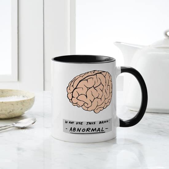 Amazon.com | CafePress Abby Normal Mug 11 oz (325 ml) Ceramic Coffee Mug: Coffee  Cups & Mugs