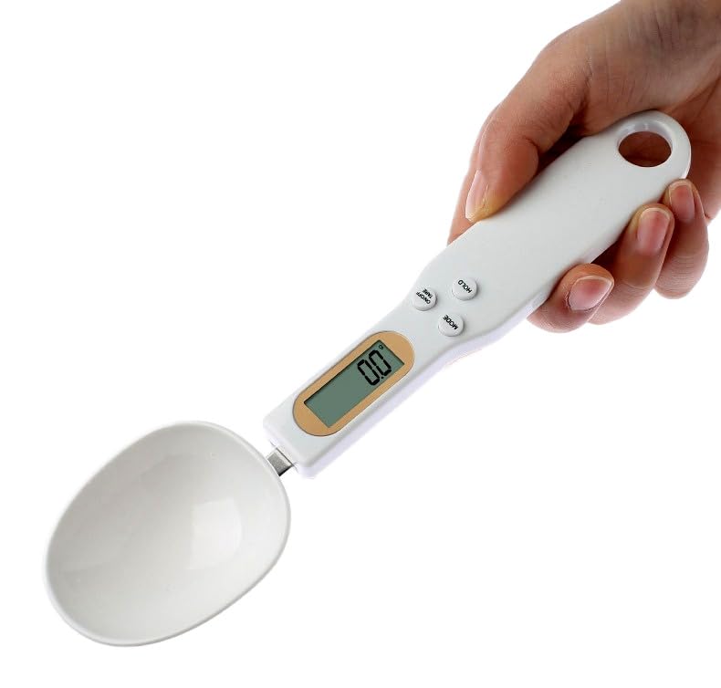 Prabhas Designs ABS Plastic Electronic Digital Weight Measuring Spoon Scale || Weighs up to 500g/0.1g || Digital Measuring Spoon Scale for Baking, Cooking, Cake, Coffee, Flour, Medicine etc..-image-33
