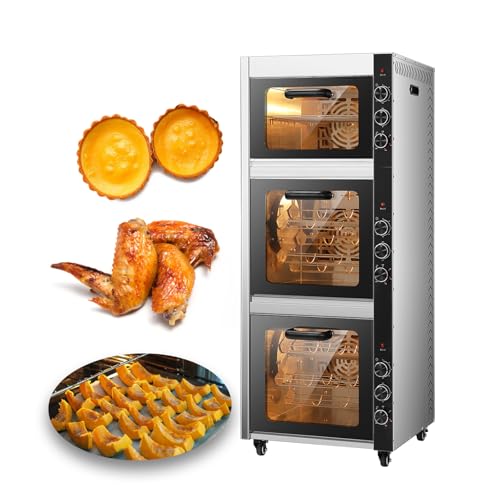 Commercial Roasted Sweet Potato Oven,Electric Roasting Oven,Automatic Timing Baked Sweet Potato Machine,360° Rotation,Temperature Adjuatable,Timer,220V,90QT