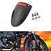 RAGBUSCLE Motorcycle Front Mudguard Extension, Motorcycle Front Fender Extender, Compatible with BMW R1300GS Adventure 2023-2024, 1 pc (Black)