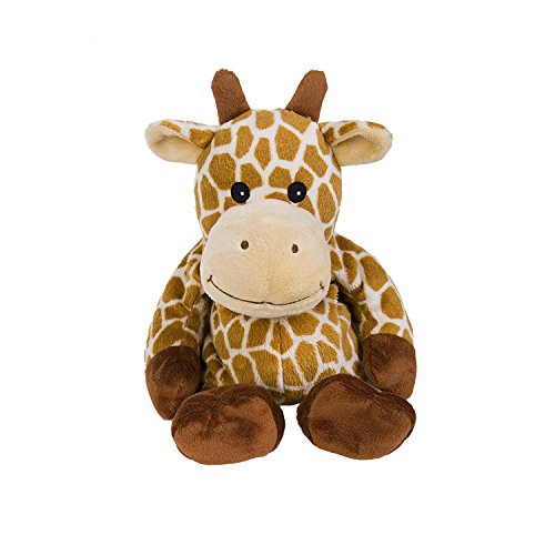 Image of Warmies Plush Heat Up Microwavable Soft Cuddly Toys with A Lavender Scent, Giraffe