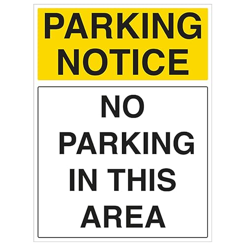 Panneau de sécurité no parking v safety alu 3mm pour résoudre les blocages de voies