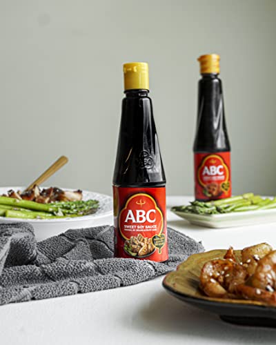 Abc Sweet Soy Sauce, Marinade Dip Stir Bbq, Plant-Based Vegan Black Dark Soy, Kecap Manis, 20.3 Fl Oz (Pack Of 2) #TOP1