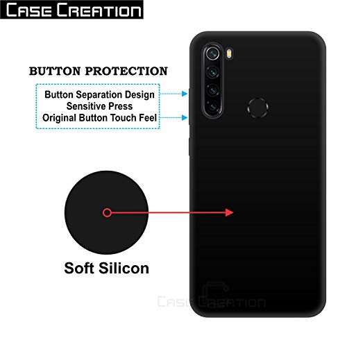 Image of Case Creation for Moto G9 2021 Back case, Motorola Moto G9 Slim Flexible Smart Look case with 360 Camera All Angle Protection (Pure Black)