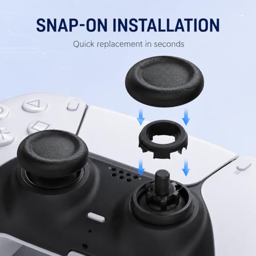 Image of 10-Piece Thumb Grip Set, Controller Thumb Grips, Thumb Grip for Controller, Controller Grip, Joystick Cover, Controller Joystick Grip, Analog Stick Covers for Gamepad