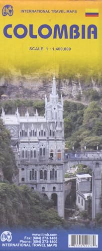 International Travel Map Colombia