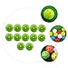 Yardwe 12pcs Golfing Balls Bulk Training Aids Hollow Balls Golf Training Indoor Practice Golf Supplies