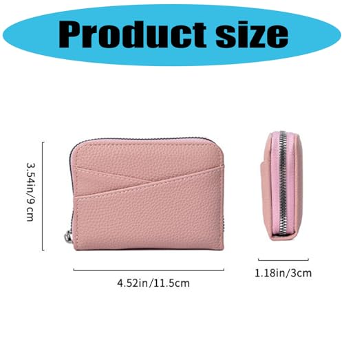 Stylish Women's Accordion Styles Card Holder and Coin Purse Everyday Use Card Case Offering Multiple Slot Capacity Stylish Coin Purse (Green)4