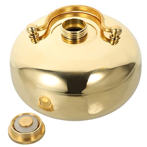 WESIEVYA Wiederbefüllbare Wärmflasche Aus Kupfer Handwärmer Für Damen Dicke Wärmflasche Winter-wasserflasche Wiederverwendbarer Warmwassertopf...