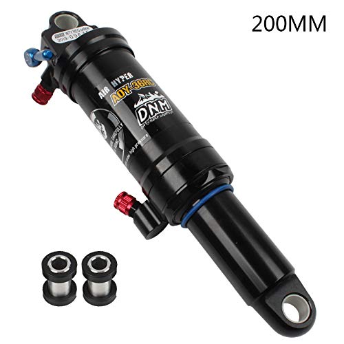 Amortiguador Bicicleta Bicicleta Mountain Bike Hock Amortiguador Twin Shock Absussion Suspension 165/190 / 200mm Bicycle Trasero