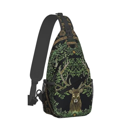Mochila Sling Unisex Ligera y Duradera para Senderismo miniatura 1