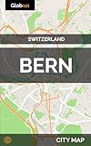 Jason Patrick Bates - Bern, Switzerland - Street Map (Greyscale, Matte Finish, 4.25 x 6 inches)