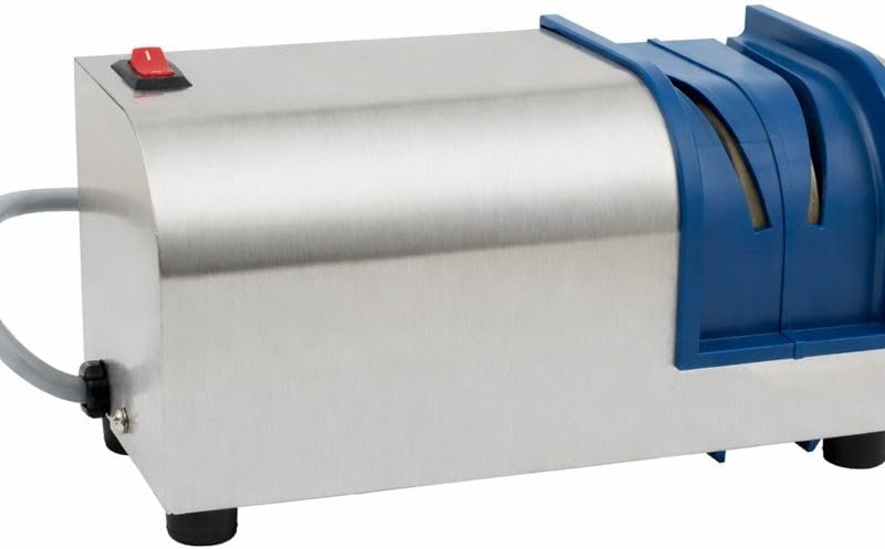 NSF Listed Electric Knife Sharpener with Removable Guidance System, 115V