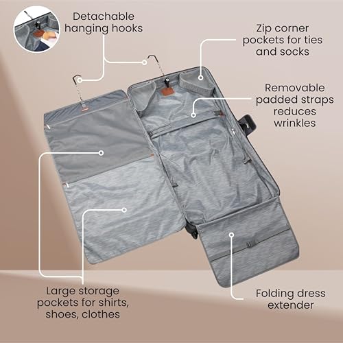 Ricardo Beverly Hills 125-44-020-RGB Montecito 2.0 Softside Wheeled Rolling Garment Bag thumb #3