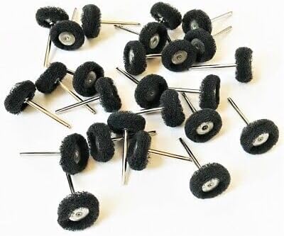 TM USWWAGOODS Replacement For/Fits 25 ABRASIVE 1"; SCUFF BUFF ROTARY TOOL S BRUSHES DB600B
