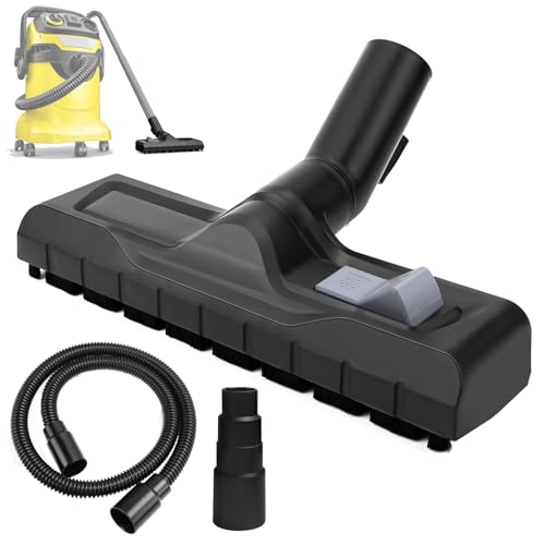 Raxfekro Boquilla para aspiradora Compatible con Kärcher WD2 WD3 WD4 WD5 WD6 de 35 mm, Accesorio para aspiradora, Cepillo Universal para Suelo