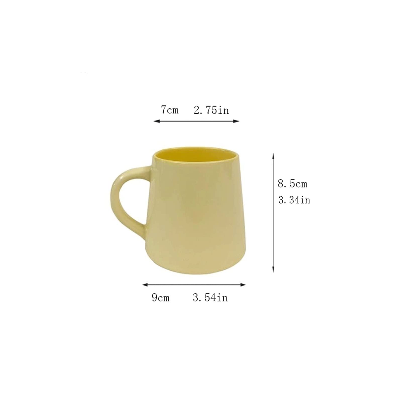 Kubek do kawy, kubek do herbaty ręcznie robiony kubek ceramiczny 300ml Office Home kubek do herbaty kubek wody nadaje się do picia kawy z mlekiem