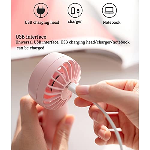 Fans Oplaadbare ventilator Batterij Operated Portable Personal Fan voor Slaapkamer Hand-Held Fan Mini voor Camping… - Image 6