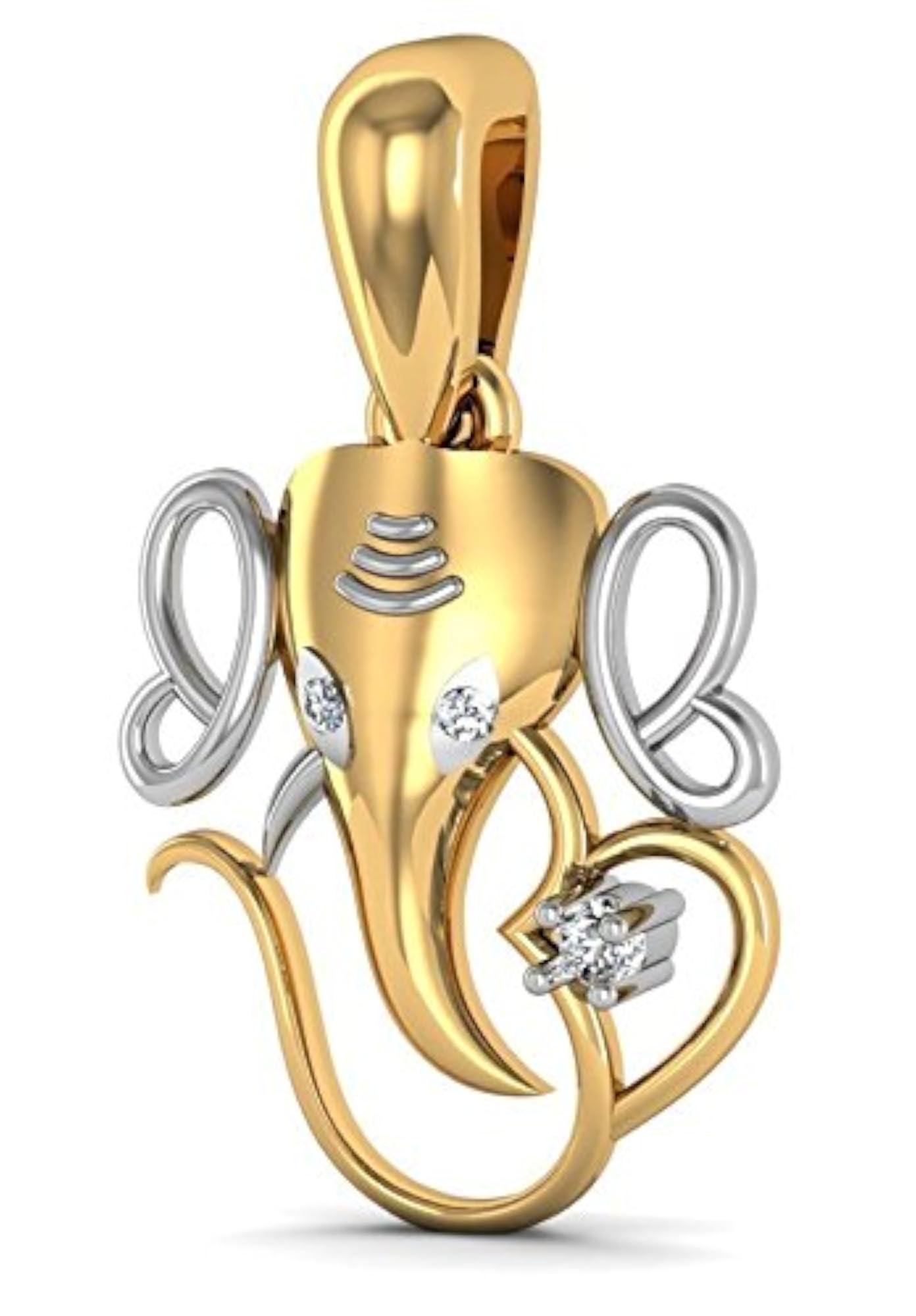 Women's 14k Yellow Gold Pendant, Elegant Gift