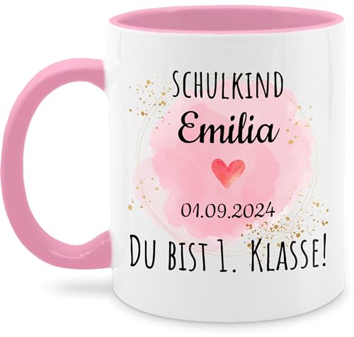 Einschulungsgeschenk Armband Set Für Mädchen - Mama Und Schulkind Armband Mit Karte