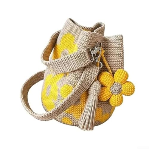 Sac fourre-tout en crochet fait main chic et grand pour l'été