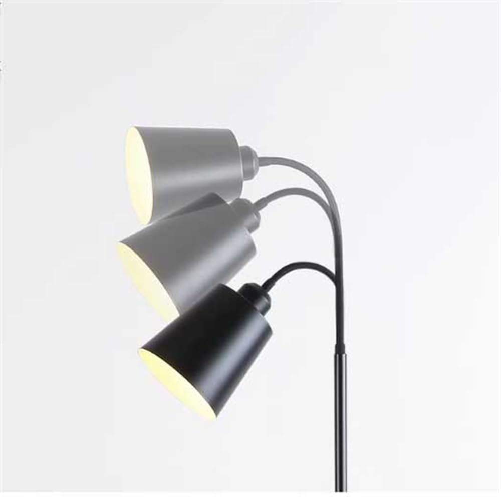 Lampa podłogowa Biała nowoczesna lampa stojąca do gabinetu, sypialni, biura, podłogowa czytania w salonie