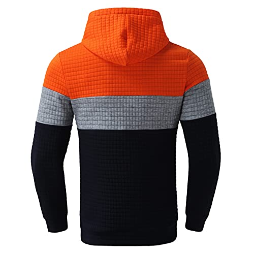 LCMTWX Hoodies for Guys Winter Fashion Loose Plus Size Hooded Pullover Sweater Pullover Hoodie Midweight Fleece Sweatshirt4