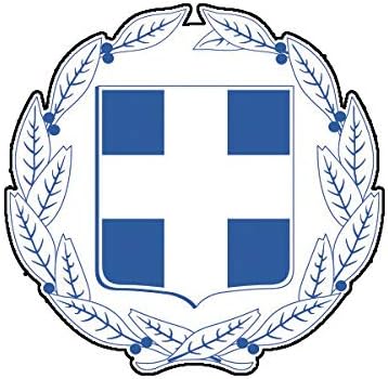 EW Designs Greek Coat of Arms ステッカー デカール ビニール