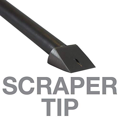 New Air-Scraper Blow Gun, Hardened Steel Scraper Tip Air Blow Gun, Stainless Steel With 1/4" Npt Air Compressor Accessory - Innovative Products Of America #8057 #TOP2