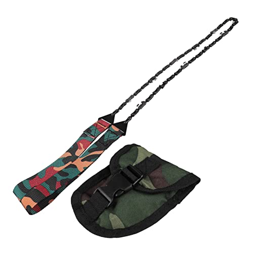 LIOOBO Professional Folding Hand Saw with Braided Rope Handle for Camping and Hiking Compact Storage Bag Included for Outdoor Survival and Gardening Trimming Tasks