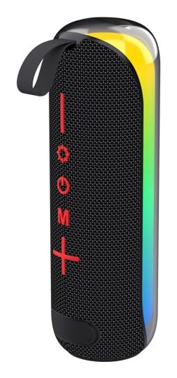 Haut-Parleur Bluetooth 2GO Enceinte Sans Fil Lumineuse Acoustic Glow RVB